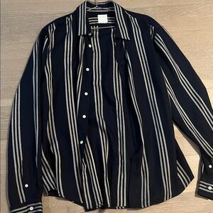 Sandro Floaty Shirt Striped Men's Shirt